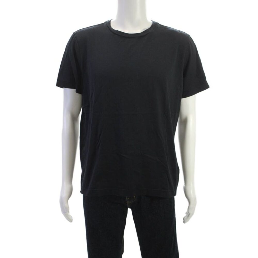 Bogner Mens T-Shirt Black Cotton Crew Neck Short Sleeve Size XL